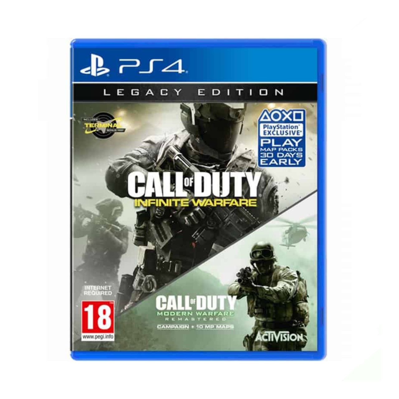دیسک بازی call of duty infinite warfare پلی استیشن ۴