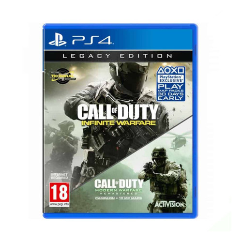 دیسک بازی call of duty infinite warfare پلی استیشن ۴
